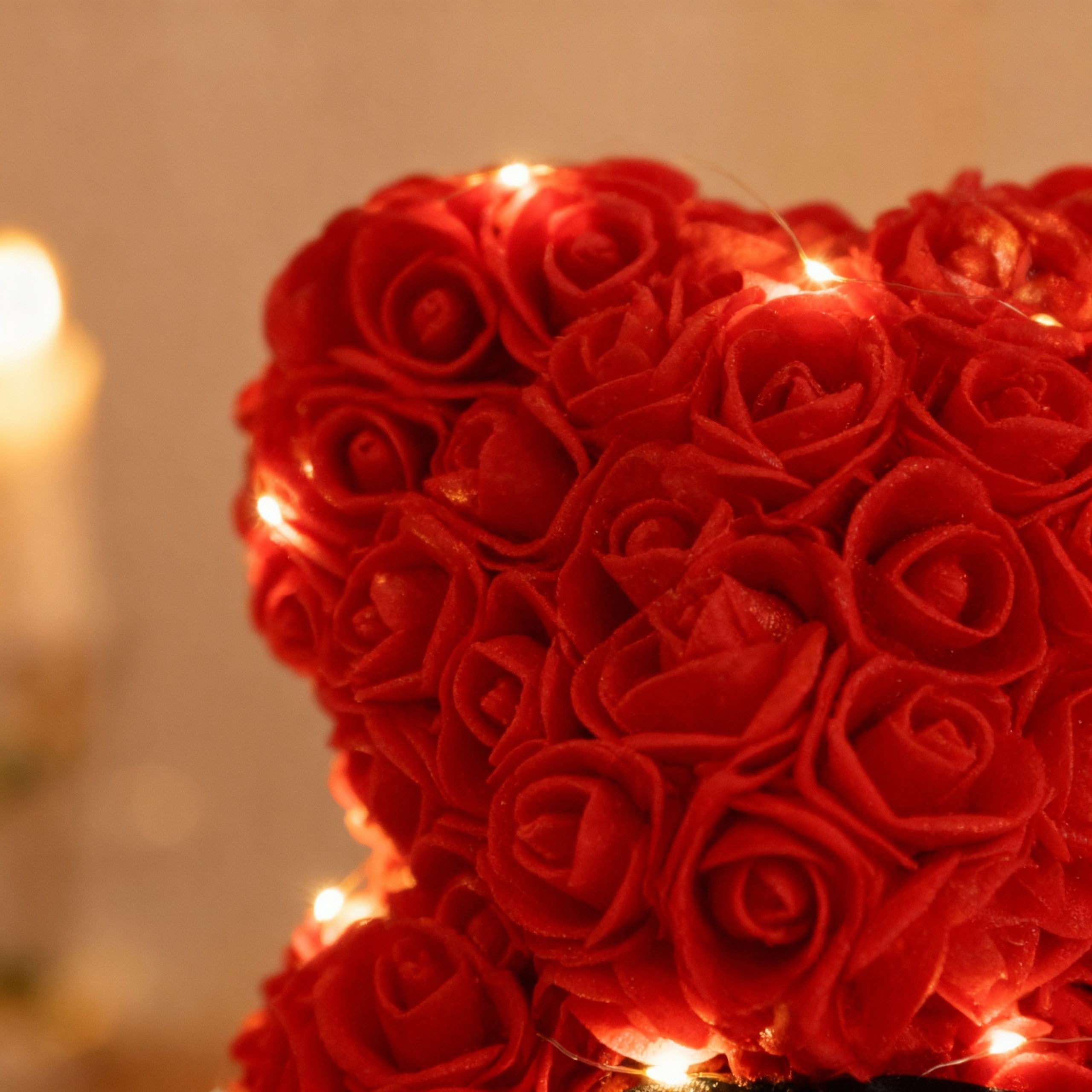 🧸 Ours Éternel de Roses – Symbole d’un Amour Inoubliable