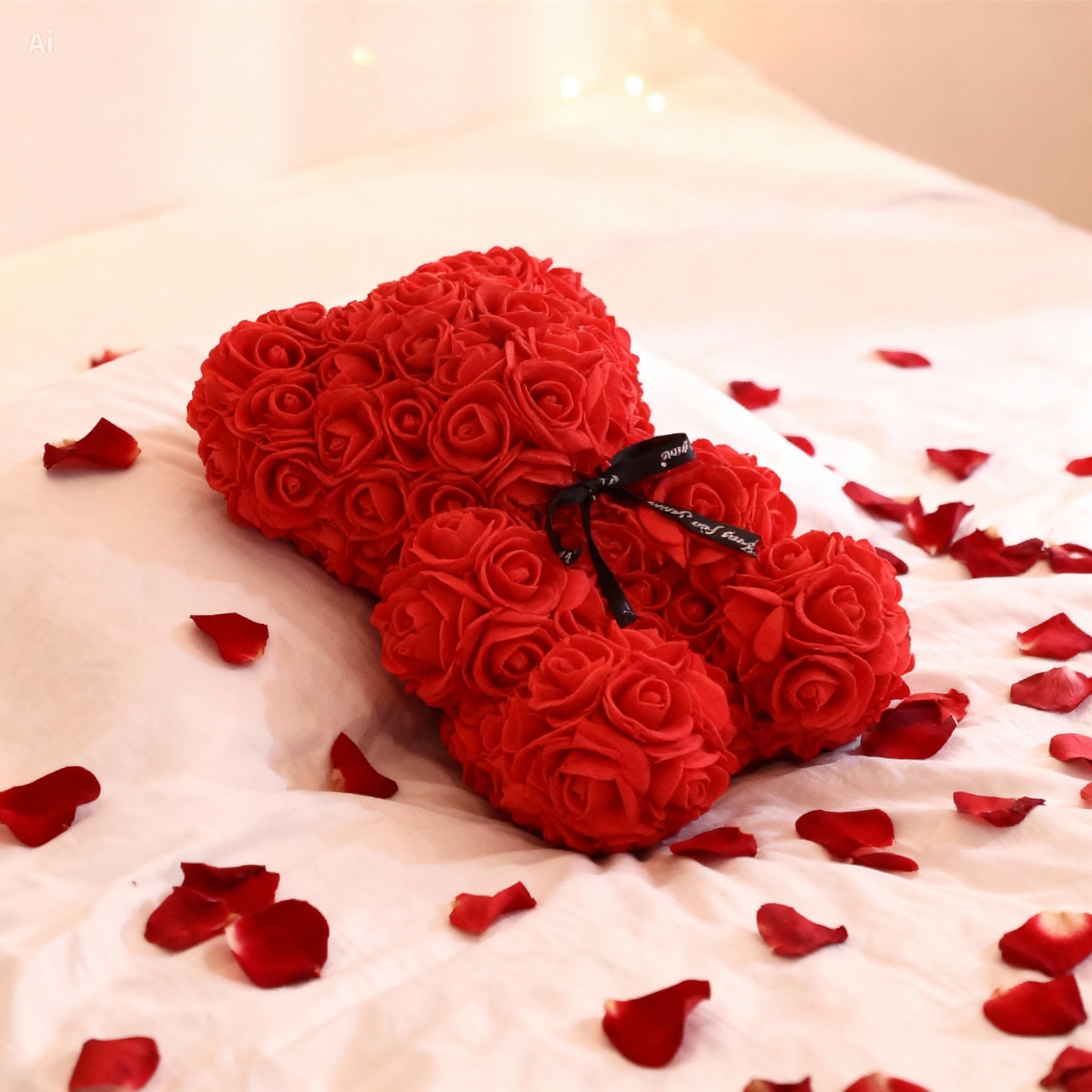 🧸 Ours Éternel de Roses – Symbole d’un Amour Inoubliable